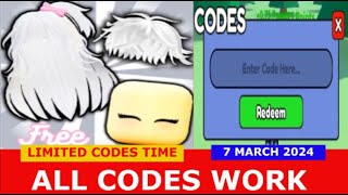 NEW CODES UGC DONT MOVE ROBLOX  ALL CODES  LIMITED CODES TIME  MARCH 7 2024 [upl. by Haizek]