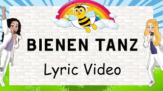 BIENEN TANZ  Lyric Video  Kinderlieder zum Mitsingen  Mit Liedtext  GroßstadtEngel [upl. by Ehc]