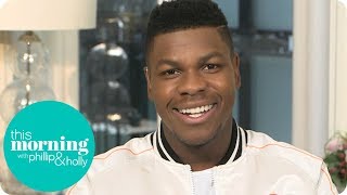 John Boyega Was Intimidated Fighting Gwendoline Christie in Star Wars The Last Jedi  This Morning [upl. by Leaw728]