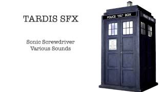 Doctor Who  Sonic Screwdriver  Various Sounds [upl. by Draner]