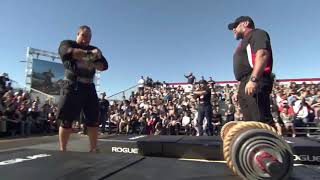 Arnold Pro Strongman Log Press  USA 2019 [upl. by Lockwood]