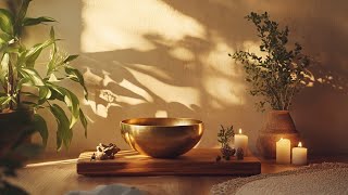 Tibetan Singing Bowl Meditation Music  Deep Healing Music to Relieve Everyday Stress Anxiety [upl. by Rialb]