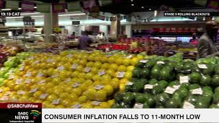 SAs consumer inflation has eased to an 11month low [upl. by Dalila]