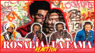 ROSALÍA  LA FAMA Official Video ft The Weeknd  Reaction [upl. by Seaton651]