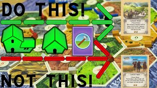 Catan Pro Plays Road With A Development Card Setup In Ranked [upl. by Merchant806]