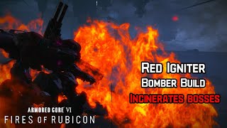 Red Igniter Bipedal Build  Armored Core 6 [upl. by Thornburg525]