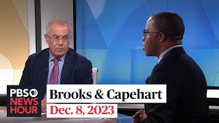 Brooks and Capehart on political impact of the latest charges against Hunter Biden [upl. by Olnek]