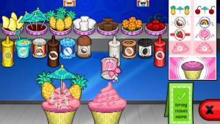 Papas Cupcakeria  All Standard Toppings Unlocked [upl. by Dirrej]