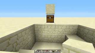 Minecraft  Cofre Trampa TNT con arena encima [upl. by Rahs]