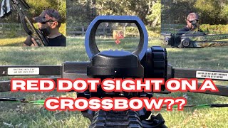 Installing a Red Dot Sight on a Crossbow for Hunting [upl. by Adihsar]