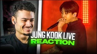 SURREAL Jung Kook Live at TSX Times Square REACTION [upl. by Uno]