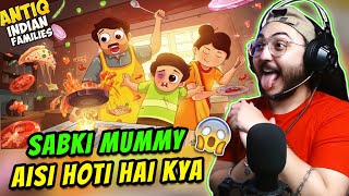 Har Middle Class Indian Family ki kahani  HardToonz Ft Angry Prash  Reaction  WannaBe StarKid [upl. by Wadleigh]