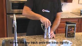 How To Use A Stovetop Espresso Coffee Maker [upl. by Eikceb]