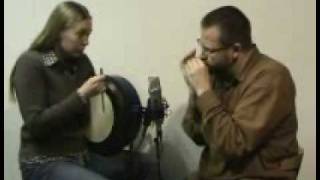 HARMONICA amp BODHRAN quotThe Didgeribluesquot Lucy Randall and Brendan Power [upl. by Thera]