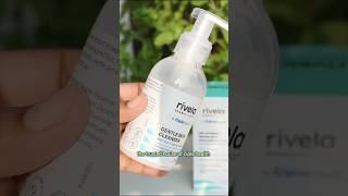 RIVELA GENTLE SKIN CLEANSER  VITAMIN C SERUM  Honest Review youtubeshort skincarereview [upl. by Oneil4]