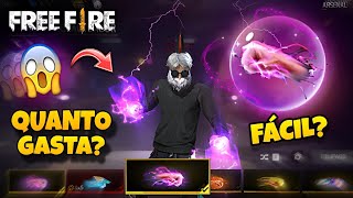 PEGANDO O PUNHO ROXO FÁCIL QUANTO GASTA EVENTO TORRE DE TOKENS FREE FIRE COM PUNHO ROXO FF [upl. by Nomor866]