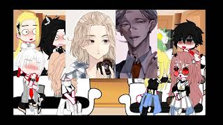 Tokyo RevengersAllmikey Reaction Sano ManjirouMikey and Bonten1 By👑KuroRaan🎴 [upl. by Toffic]