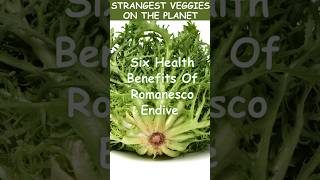 Strangest Veggies 6 Health Benefits of Romanesco Endive  shorts HealthBenefits NutritionFacts [upl. by Hogan493]