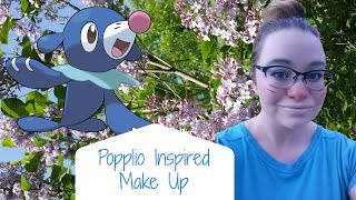 Popplio Inspired Make Up  Nymphish Kelly [upl. by Enedan456]