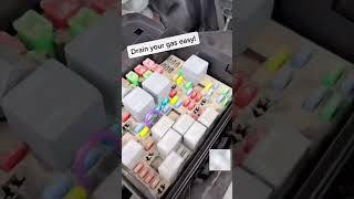 How To Easily Drain Your Gas silverado gmcsierra gas fuel fuelpump truck [upl. by Yrailih]