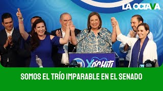 KENIA LÓPEZ LILLY TÉLLEZ y SU SERVIDORA SOMOS el DOLOR de CABEZA de MORENA dice XÓCHITL GÁLVEZ [upl. by Namar]