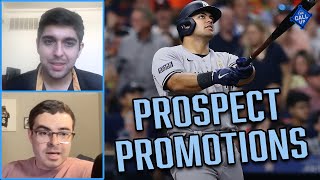 Jasson Dominguez and Ronny Mauricio Called Up Other Notable Prospect Promotions [upl. by Weatherley]