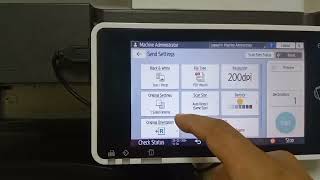 How to Scan RICOH IM2702 কি করে স্কেন করতে হয়। [upl. by Aihsas]