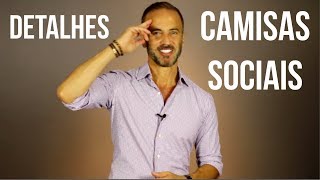 Camisa Social Masculina Detalhes indispensáveis na hora de usar [upl. by Emolas]