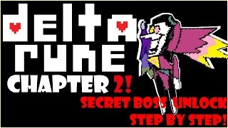 HOW To Unlock The Secret Boss In Deltarune Chapter 2  Spamton NEO Step By Step Tutorial [upl. by Roxana]