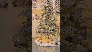 WOW 2024 Christmas decor idea  Decorate christmas tree with Pink and White decoration xmas [upl. by Robaina]