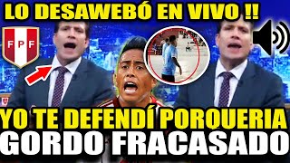 LO DESAWEBÓ PACO BAZÁN EXPLOTÓ CONTRA CHRISTIAN CUEVA TRAS JUGAR PICHANGA quotYO TE DEFENDIquot [upl. by Napier]