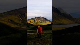 One day hiking among the Icelandic Highlands beauty earthoutdoors foreland landscape [upl. by Stanley]