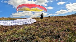 Paragliding Mount Leinster 2024 Made with Clipchamp [upl. by Hemetaf]