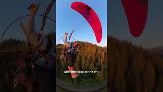 I showed off for a cop car paragliding paramotoring [upl. by Nosrettap]