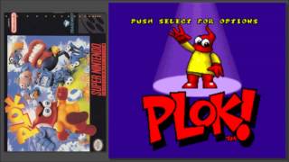 Plok SNES OST Ploks House [upl. by Ynoyrb604]