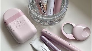 GRWM FULL FACE GLOSSIER 💗 filmed by 20yr old me🥰💄👸🏻💋 [upl. by Enedan]