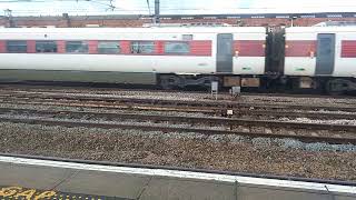 LNER Azuma Class 801 Arriving Doncaster [upl. by Yuu]