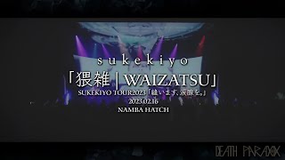 sukekiyo 「猥雑  Waizatsu」LIVE HD EspEng Sub [upl. by Magdala]