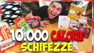 MANGIO TUTTE LE SCHIFEZZE CHE VOGLIO  10000 Kcal [upl. by Inirt]