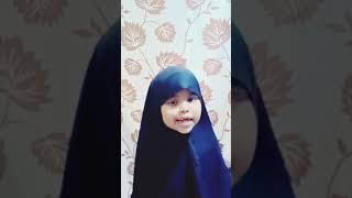 Azba Siddiqa  HADIS E RASOOL  furqan madarsa youtubeshorts viralvideo quran kids [upl. by Notlok]