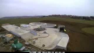 Timelapse of Skatepark build in Peacehaven UK 4 min edit [upl. by Mirelle]