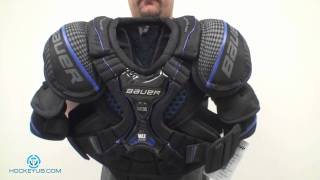 Bauer Supreme One95 Shoulder Pads Review [upl. by Bryana573]