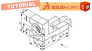 SolidWorks desde cero Tutorial 1 [upl. by Theurer]