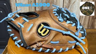 Wilson A2000 Catchers Mitt Relace [upl. by Anaerda918]