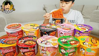 ASMR MUKBANG 편의점 핵불닭 미니 떡볶이 amp 핫도그 amp 김밥 FIRE Noodle amp HOT DOG amp GIMBAP EATING SOUND [upl. by Leissam]