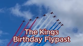 The Kings Birthday Flypast [upl. by Htesil]