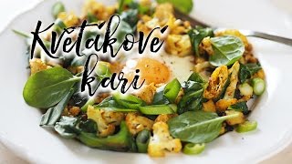 RECEPT  Květákové kari [upl. by Bary]