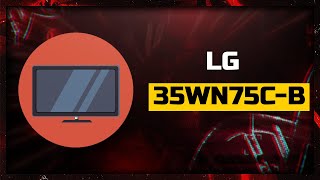 LG 35WN75CB Curved Monitor 35inch QHD 3440x1440 100Hz with HDR 10 builtin speakers [upl. by Griswold]