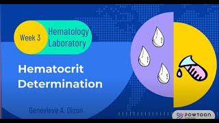 Hematocrit Determination [upl. by Yerag]