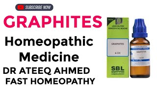 Graphites Homeopathic Medicine Symptoms amp Uses  30 C 200 C [upl. by Ayatnwahs]